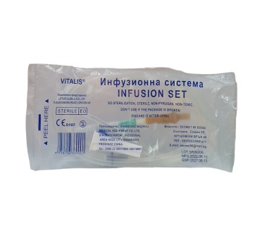 СИСТЕМА ИНФУЗИОННА МЕТ. ИГЛА - ВИТАЛИС